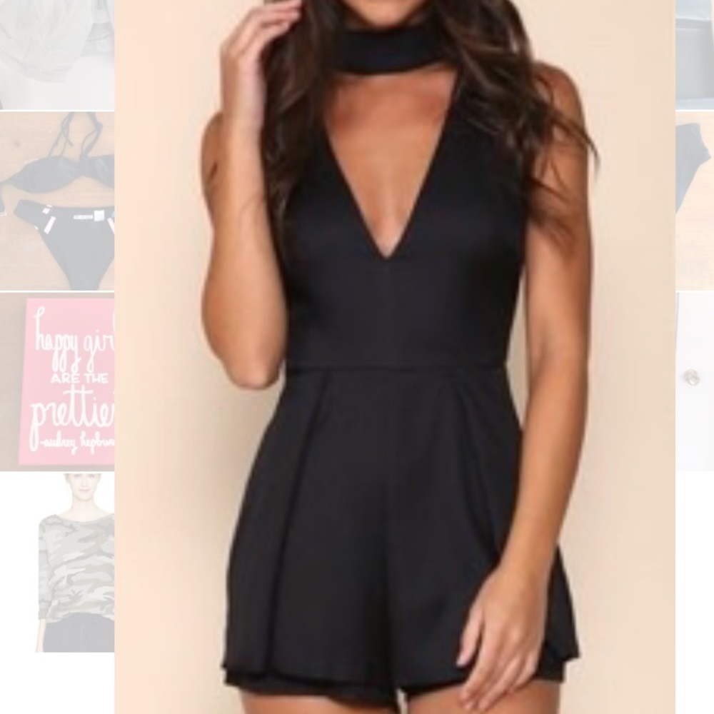 Choker style Playsuit